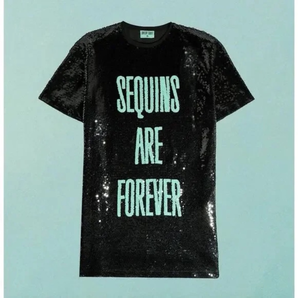 Authentic Taylor Swift Sequins are Forever T-Shirt Dress
